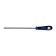 Rashpil Tundra, steel U10, round, plastic handle, 200 mm