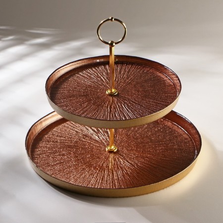 Victoria Marrone, d = 21/28 cm, bronze color