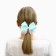 Outlet. Hair bow on a hairpin, 12.5 cm, cold heart