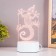 Geckon lamp LED white 9x9.5x15 cm Risalux
