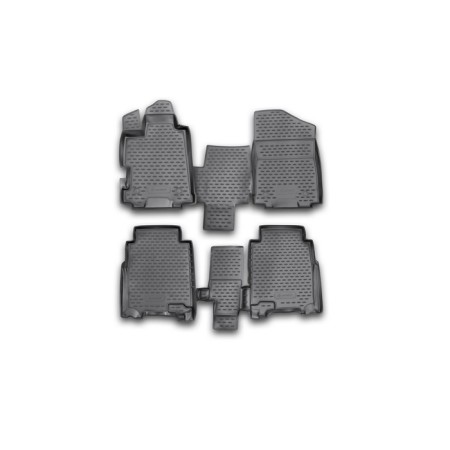 Rugs in the Honda FR-V Salon 2004-2010, 4 pcs. (polyurethane)