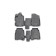 Rugs in the Honda FR-V Salon 2004-2010, 4 pcs. (polyurethane)