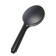 Shower watering can Accoona A353F-1, 200 x 7 mm, plastic, 1 mode, black