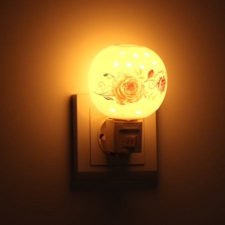 Lamp "Rosochka" 1x7W E11 white 6x8x10cm-7
