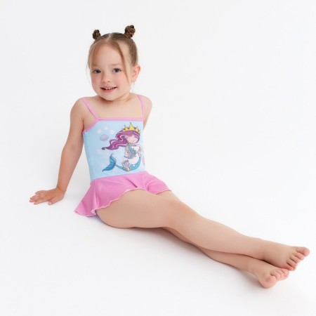 Children's swimsuit KAFTAN "Mermaid", height 98-104 (30), Blue-5