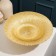 Serving dish on the leg "Lunar radiance", d = 30 cm, gold color