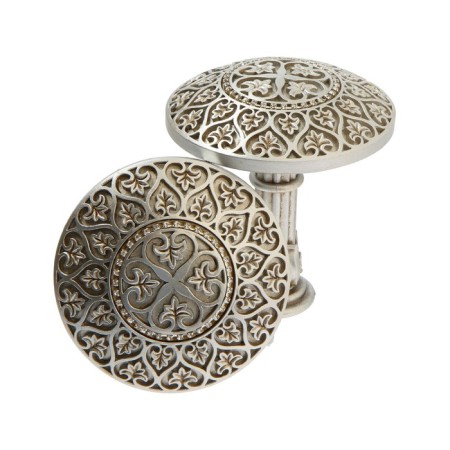 Holder for curtains Cappio KC211, color silver, 2 pcs