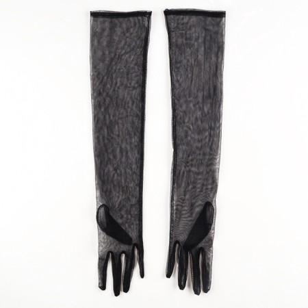 Carnival set "Elegant cat": rim, corset, chocker, gloves, stockings, rr 42-46, black color-10