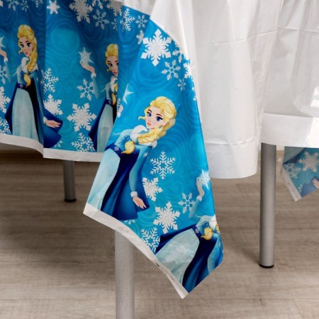 The single tablecloth "Wizard", 137 × 180 cm, blue-3
