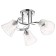 Economic light chandelier 30101/3 3x60W E27, chrome, 59x59x28 cm