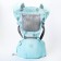 Backpack-Kenguru/hipvis "fish", turquoise color