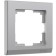 Frame for 1 post WL04-FRAME-01, silver color