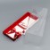 Box with a transparent lid for roll, "the most beautiful", 30 x 12 x 12 cm. Confectionery packaging