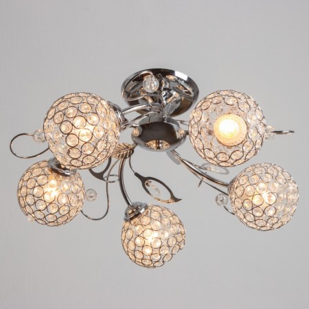 Agnes chandelier 5x40W E27 Chrome Model: 2600546-1