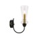 Wall lamp EVOLUCE. Sle112401-01. Rammo. 1x40 W, E14, 10x33 cm, black color