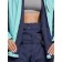 Ski jacket female winter, size 60, turquoise color