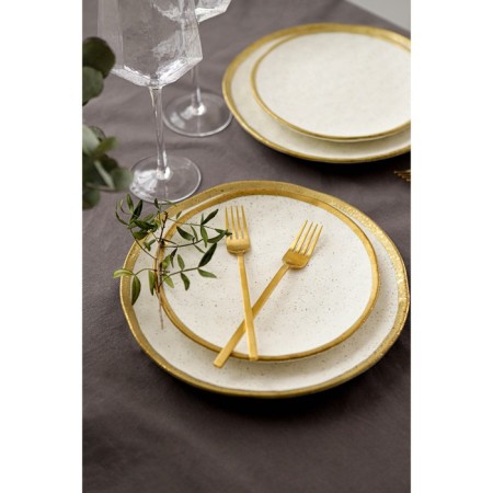Porcelain Serving dish Magistro Poursephona, D = 21 cm, beige color-6