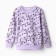 Sweatshirt for girls, lilac color, height 98 cm