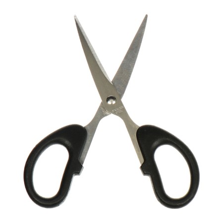 Chancellery scissors 13.5cm office plastic handles, euro suspension-3