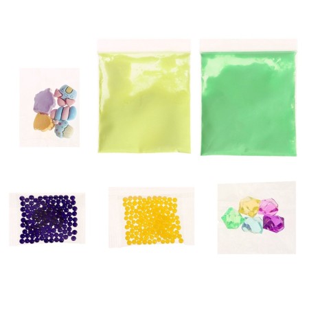 Set for experiments "Meganabar for creating slines", with your own hands, 10 figures and crystals-33