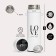 Thermos, 500 ml, Basic "Love", with a strainer, with a temperature sensor, retains heat of 8 hours