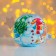 Soft toy "New Year", snowman