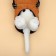 Jacket for dogs with a harness, size p 2xl (ds 45 cm, osh 40 cm, og 58 cm), mustard