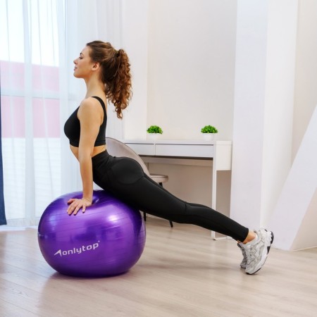 Fitball Onlytop, D = 65 cm, 800 g, Mix color-6