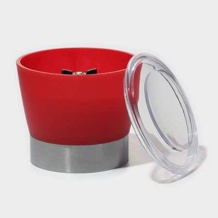 Mill for spices "Modern", 200 ml, 6.5 × 18.8 cm, red color-6