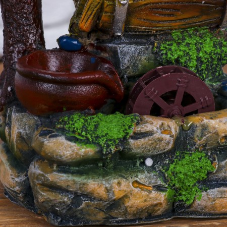Fountain "Broach Stream" 10x14x18 cm (with backlight)-1