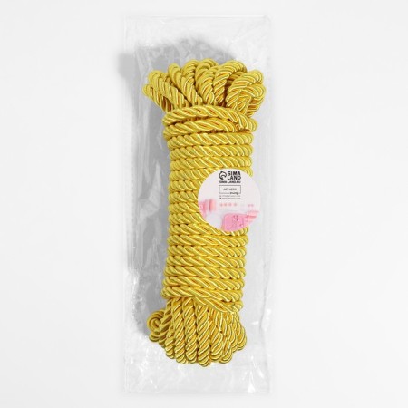 Cord twisted, d = 8 mm, 10 ± 1 m, gold color-2
