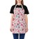Apron of a kitchen with a photo print "Children's sweets", adjustable, size OS