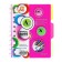 Notepad on the crest A6, 100 sheets, line, plastic cover, with dividers, assorted mix
