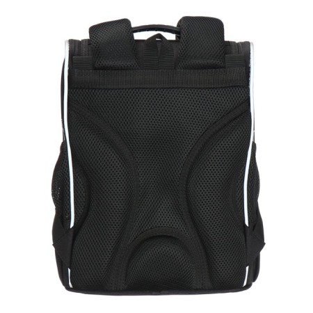 School standard, 33 x 25 x 13 cm, Grizzly, + bag for shoes, keychain, black-5