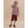 Polo -flooring for a boy Pelican, height 122 cm, burgundy color