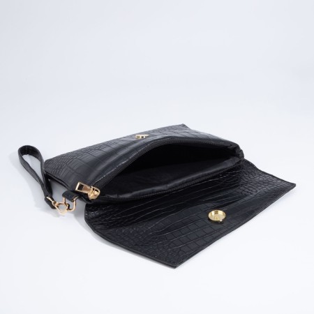 Bag-clate on the magnet, strap on the wrist, black color-5