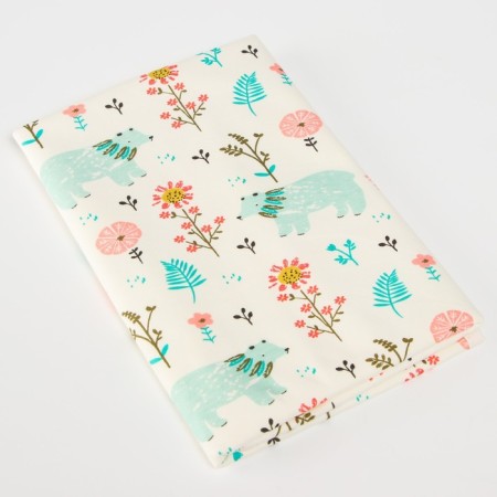 A waterproof diaper, 50x70 cm "bears"-1