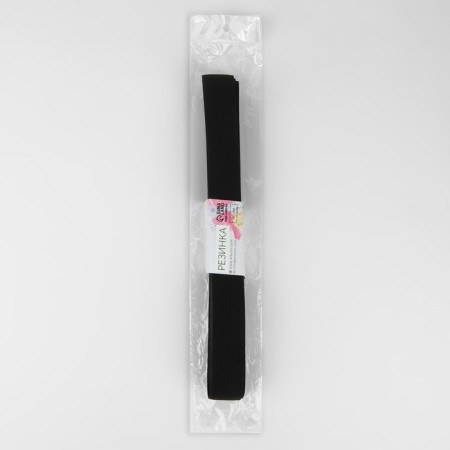 Knitted elastic, 30 mm, 10 ± 0.5 m, black color-2