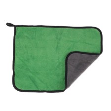 A car for washing cars, Cartage, microfiber, 350 g/m², 30 × 40 cm, green-gray