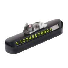 Cartage phone number with a dog, black