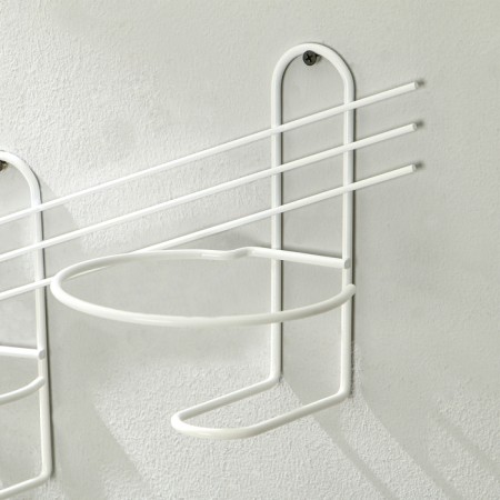 Suspension for Kashpo, wall, D = 16 cm, white, "oblique-2"-1