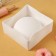 Form for mousse desserts and baking konfinetta "hemisphere", silicone, 19.4 × 8 cm, d = 16 cm. Color white