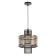 Lamp Bayerlux "Tsetsna" E27 40W Black gold 25x25x30-130cm