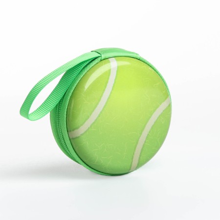 Case for coins/headphones with lightning, green color-2