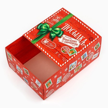 Box the national team "New Year's package", 14 x 14 x 8 cm, New Year-3