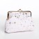 Cosmetic bag on the farmar, white color