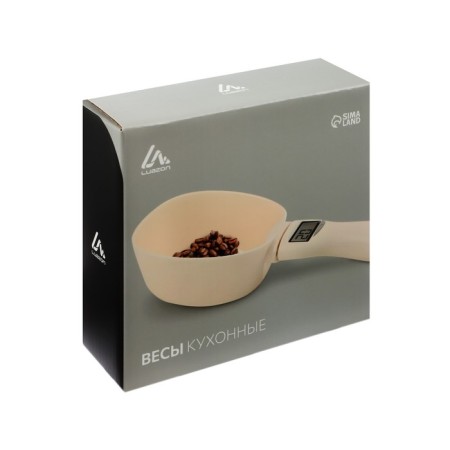 Kitchen Libra Luazon LVE-031, electronic, up to 0.8 kg, white-3