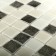 Glass mosaic Bonaparte Atlantis Nero, 315x315x4 mm