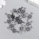 Decor for creativity Metal "Cactus" silver 2x0.7 cm