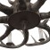 Suspended chandelier ST LUCE. SL154.703.08. Corna. 8x40 watts, E14, 80x80x37 cm, gray color